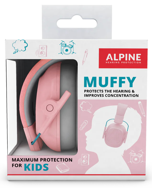 Alpine Muffy Kids Pink Gehörschutz - Bild 6