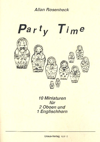 Party Time 10 Miniaturen für 2 Oboen und Englischhorn