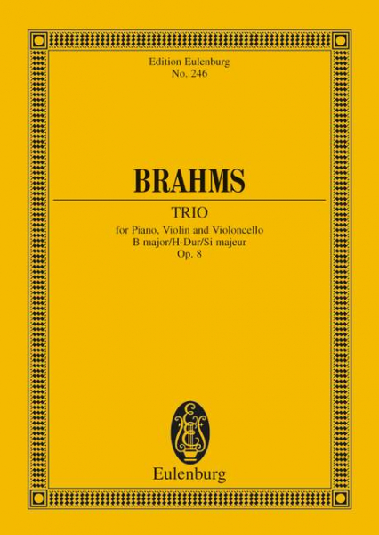 Studienpartitur Trio 1 H-Dur op 8 - Antiquariat