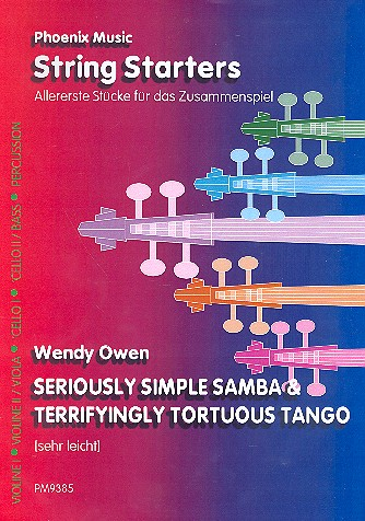 Seriously simple Samba und Terrifyingly Tortuous Tango für Streicher