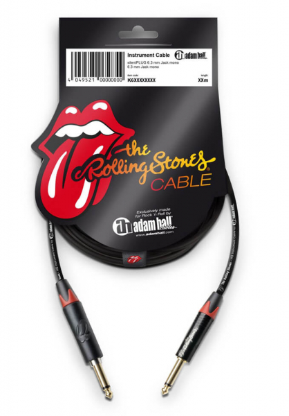 Instrumentenkabel Adam Hall K6IPP0900SP The Rolling Stones® Series