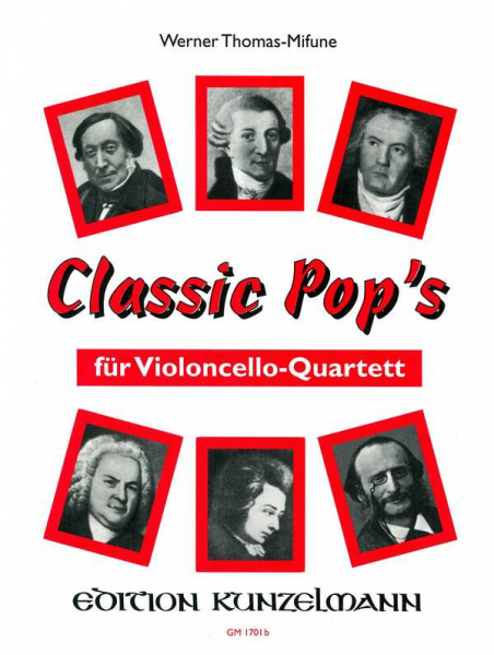 Classic Pops für 4 Violoncelli