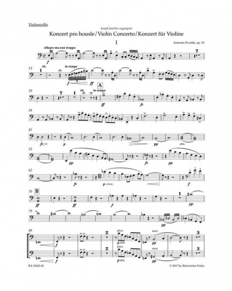 Konzert a-Moll op.53 für Violine und Orchester
