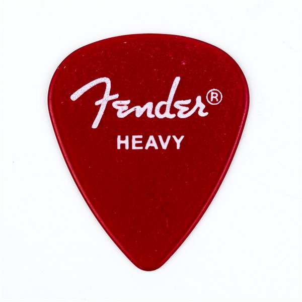 Plektrenpack Fender California Red Heavy