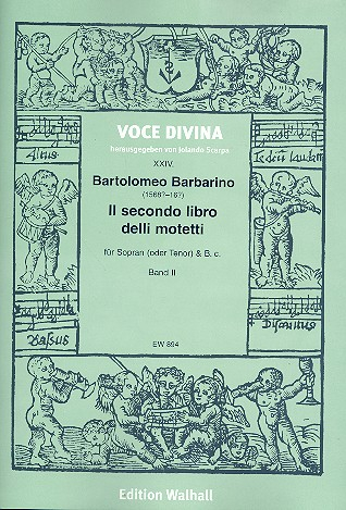 Il secondo libro delli motetti Band 2 für Sopran (Tenor) und Bc