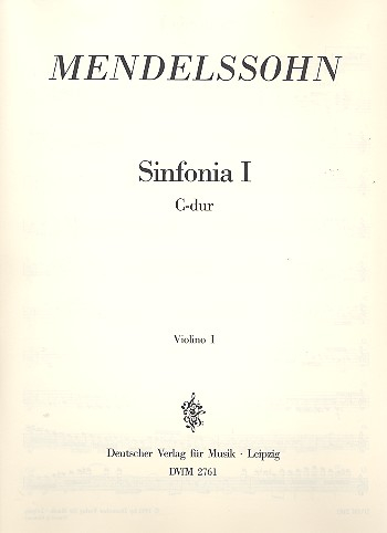 Sinfonia C-Dur Nr.1 für Streichorchester