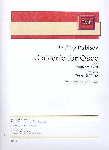 Concerto for Oboe and String Orchestra for oboe and piano