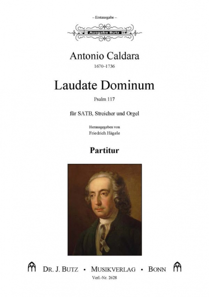 Laudate Dominum für gem Chor, Streicher und Orgel