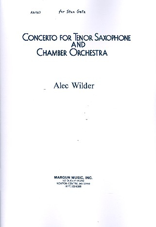 Concerto for Tenor Saxophone and Chamber Orchestra