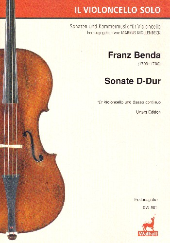 Sonate D-Dur für Violoncello und Bc