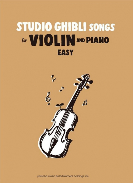 Spielbuch für Violine Studio Ghibli Songs