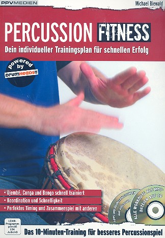 Percussion Fitness (+DVD +MP3-CD) für Conga, Bongo oder Djembe