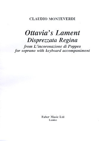 Ottavia&#039;s Lament for soprano and piano