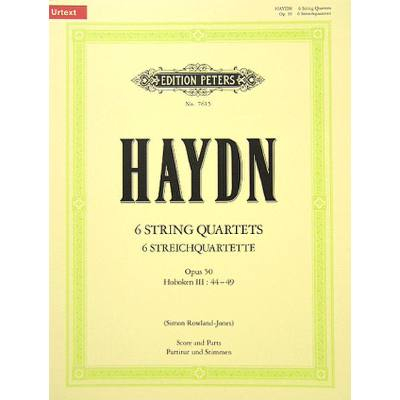 Partitur und Stimmen 6 Quartette op 50 HOB 3/44-49 (Preussische Quartette) - Antiquariat