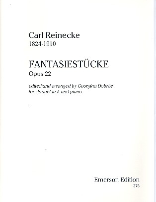 Fantasiestücke op.22 for clarinet in A and piano