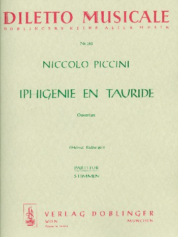 Ouvertüre zu Iphigenie en Tauride für Orchester