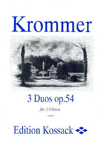 3 Duos op.54 für 2 Flöten Stimmen