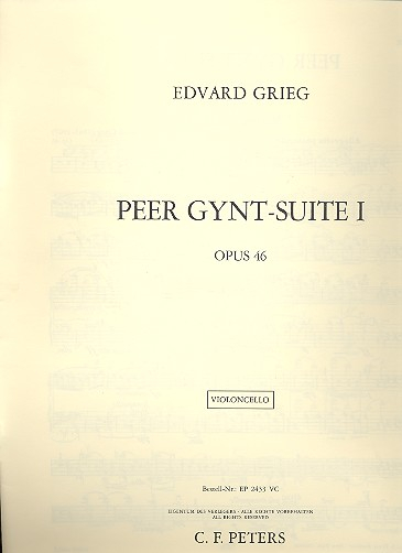 Peer-Gynt-Suite Nr.1 op.46 für Orchester