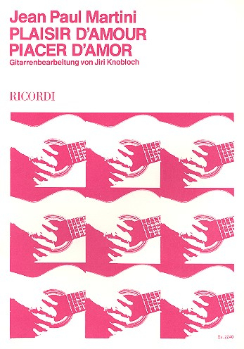 Plaisir d&#039;amour für Gitarre