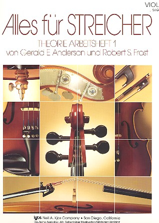 Alles für Streicher Band 1 Theorie Arbeitsheft