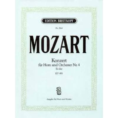 Klavierauszug Konzert Es-Dur KV495 Horn und Klavier