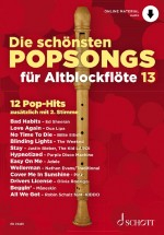 Sammelband für Altblockflöte Die schönsten Popsongs für Altblockflöte 13