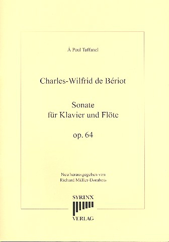 Sonate op.64 für Klavier und Flöte