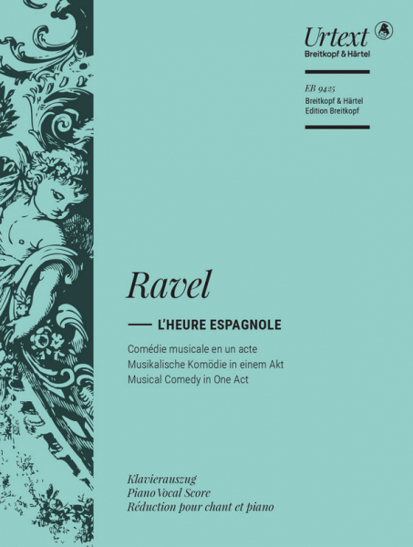 Klavierauszug L&#039;Heure espagnole - Oper