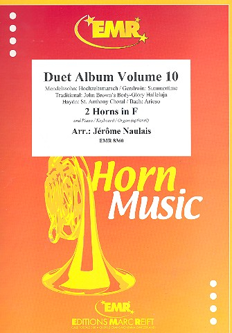 Duet Album vol.10 for 2 horns in F (piano/keyboard/organ ad lib)