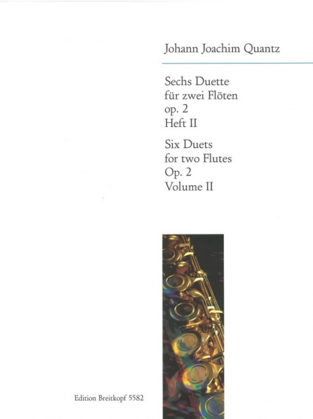 6 Duette op.2 Band 2 (Nr.4-6) für 2 Flöten