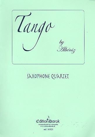 Tango for 4 saxophones (SATB)