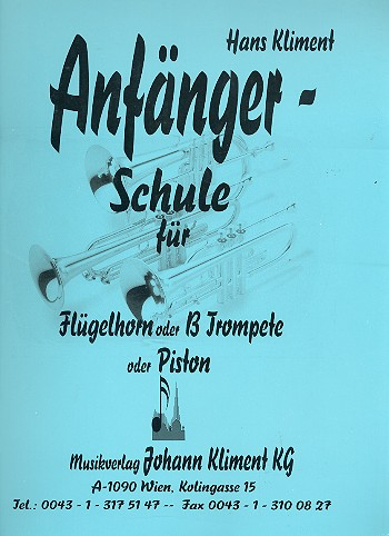 Anfängerschule für Flügelhorn (B Trompete oder Piston)