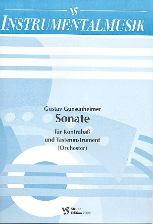 Sonate C-Dur für Kontrabaß und Orchester