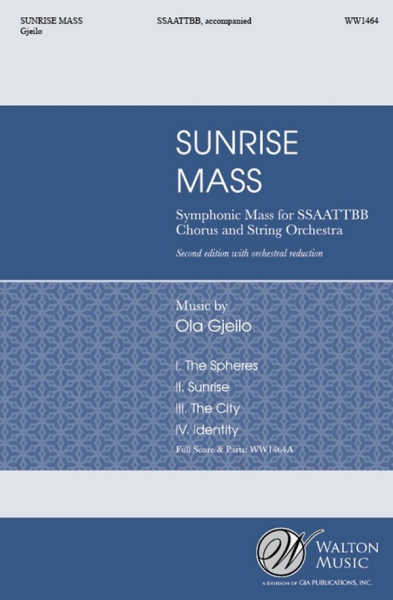 Klavierauszug Sunrise Mass