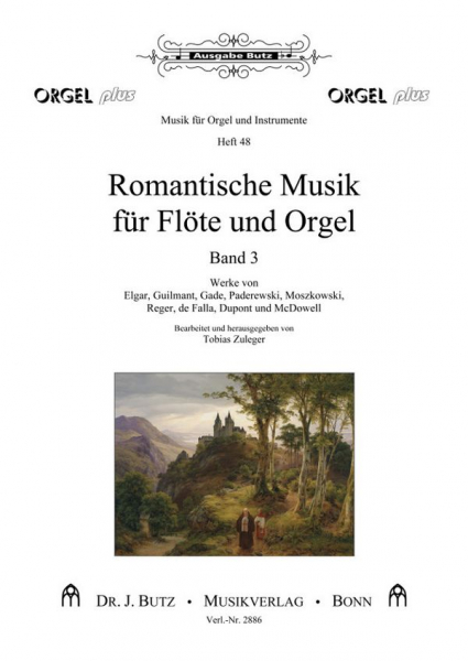 Romantische Musik Band 3 für Flöte und Orgel