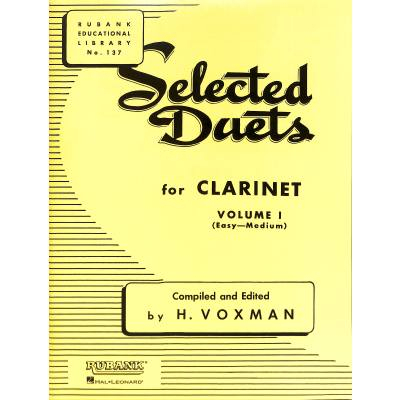 Duo für Klarinette Selected Duets 1