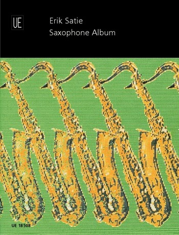 Saxophone Album Erik Satie fuer Altsaxophon und Klavier
