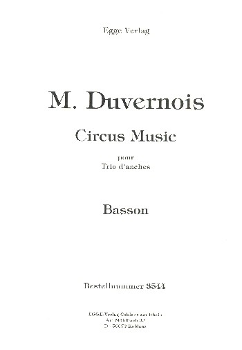 Circus Music für Oboe, Klarinette und Fagott