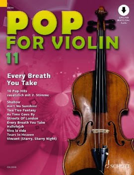 Spielband für Violine Pop for Violin 11
