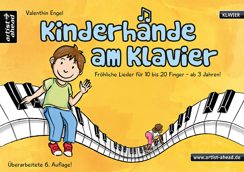 Artist Ahead Gmbh Klavierschule Kinderhände Am Klavier