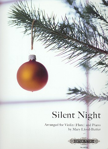 Silent Night für Violine (Flöte) und Klavier