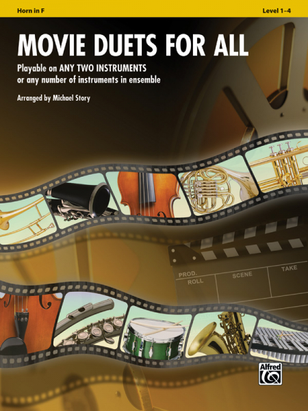 Movie Duets for all for 2 instruments (2-part ensemble)