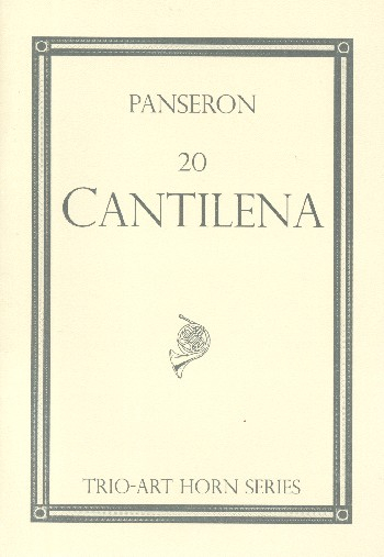 20 Cantilena für Horn