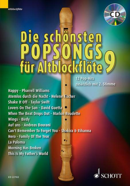 Die schönsten Popsongs Band 9 (+CD)