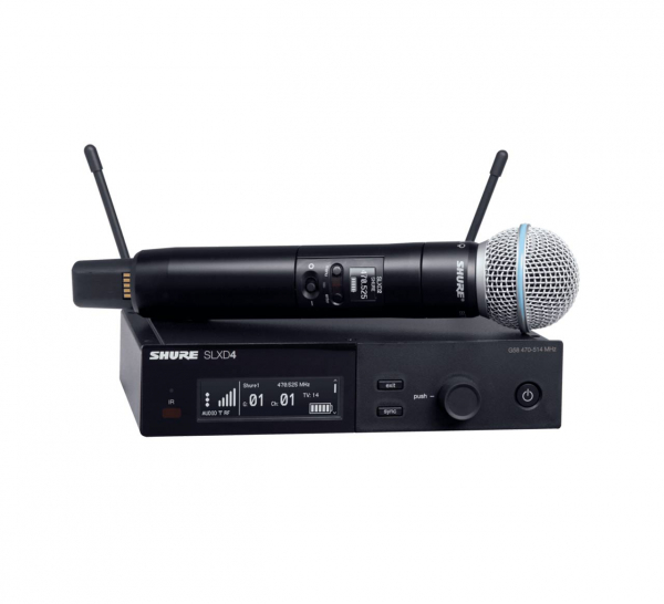 Wireless Mikrofonsystem Shure SLXD24E/B58 G59