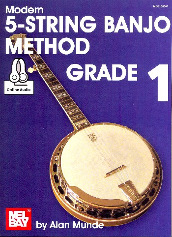 5-String Banjo Method Grade 1 (+Online Audio Access) for banjo in tablature