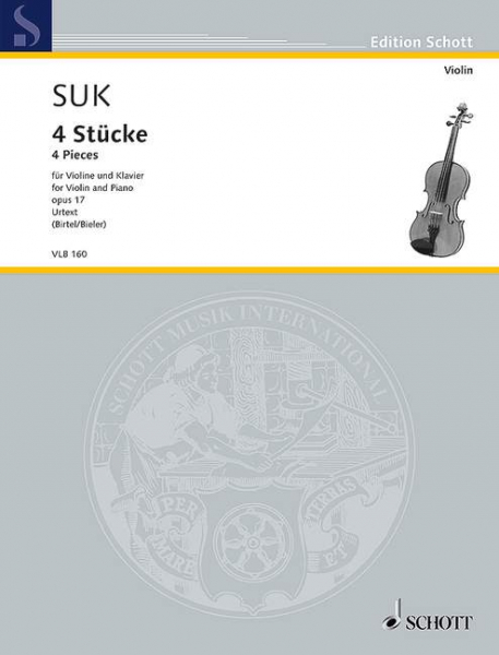 4 Stücke op.17 für Violine und Klavier