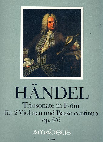 Triosonate F-Dur op.5,6 für 2 Violinen und Basso continuo