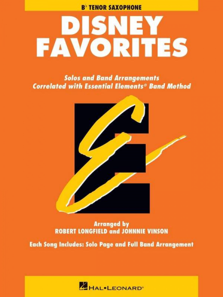 Essential Elements Disney Favorites for tenor saxophone