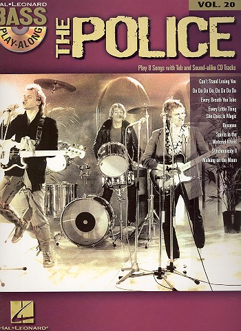 The Police (+CD): bass playalong vol.20 songbook vocal/bass/tab